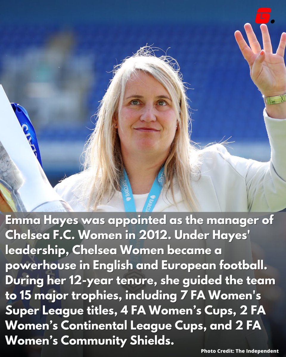 gsportsgh's tweet image. So far, so good for the Englishwoman in her quest to restore the #USWNT to dominance in women’s football.

Learn more about Emma Carol Hayes OBE on today’s #funfacttuesday #welovesportsculture 

Poll 🧵👇🏾