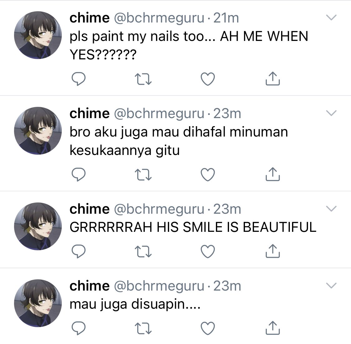 tahubackso's tweet photo. princess effect.

#kncg #kunichigi #kunigiri highschool au
few tweets https://t.co/jR3HnCBQRA