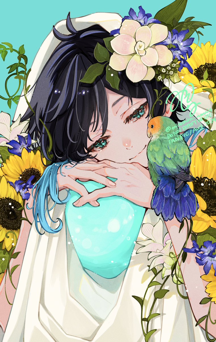 夏の風神像🌻*.ﾟ