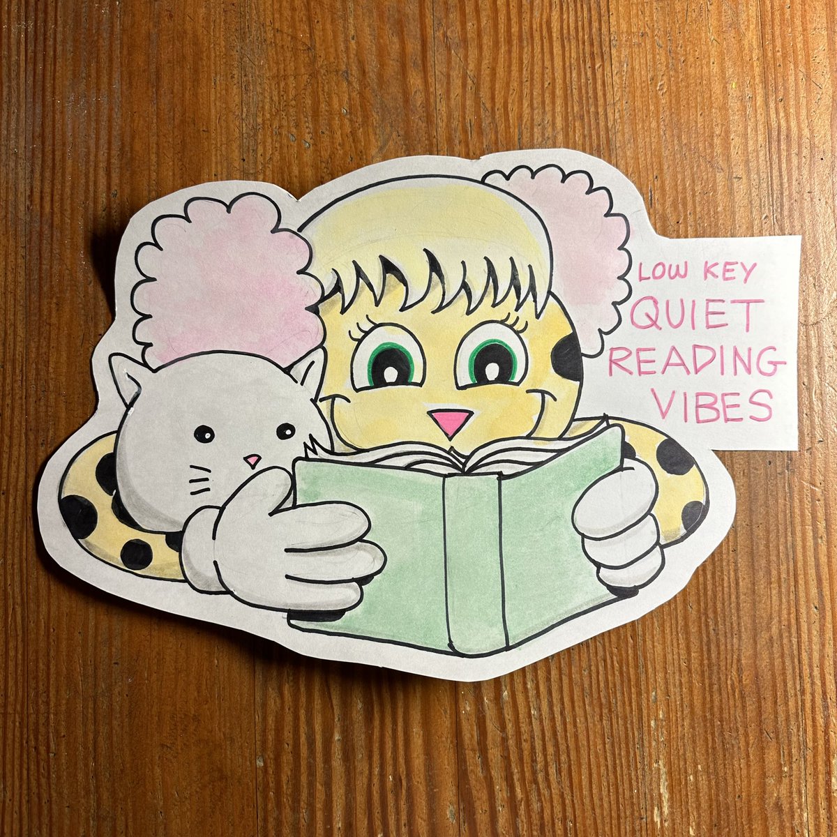 MrBelonio's tweet photo. Low Key Quiet Reading Vibe. “Find Your Vibe” series. @MKrugmanDG58 #vibe #findyourvibe #schooltheme #artoftheday #dg58pride #beloniodoodle https://t.co/jGT8nu4t3k