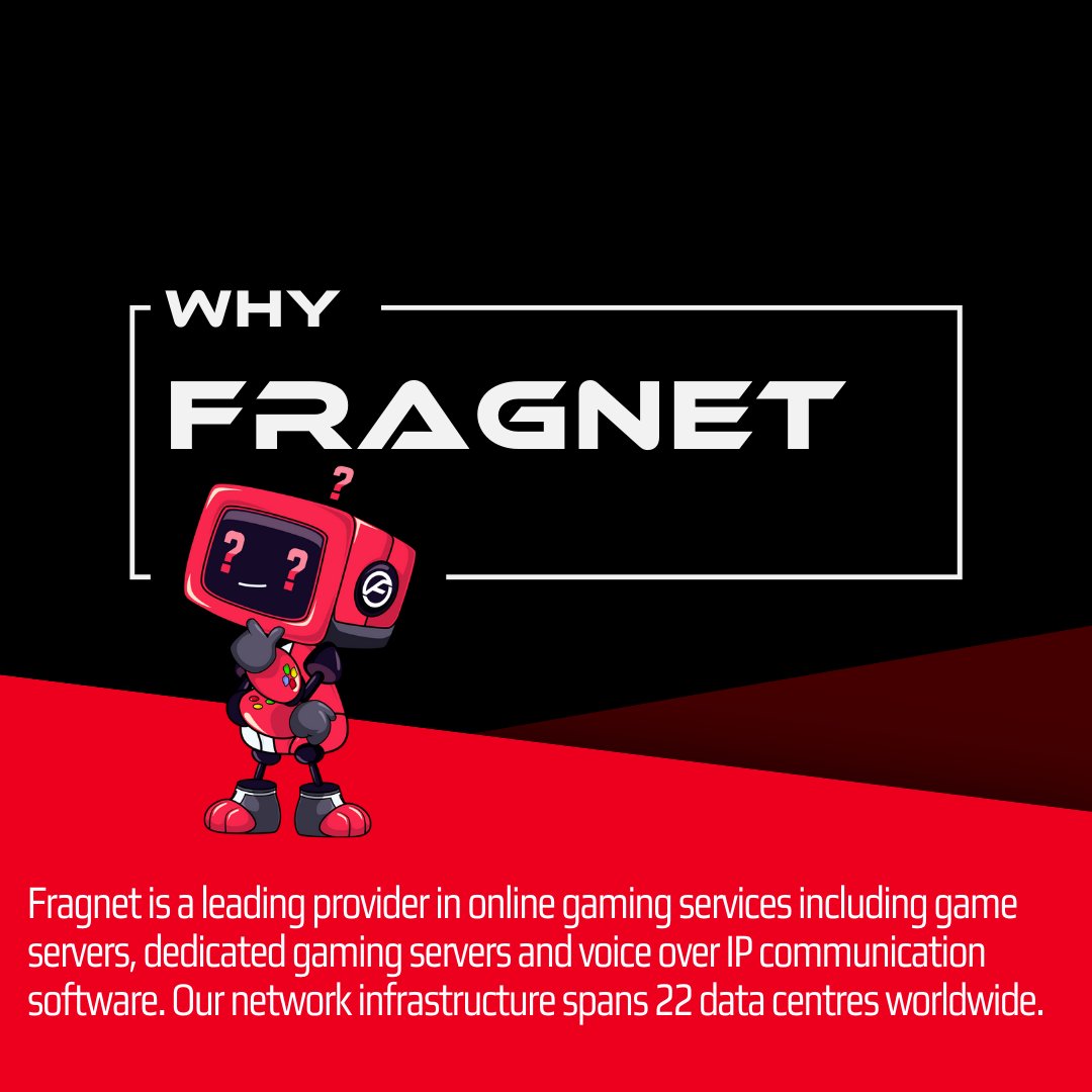 FragNetwork's tweet photo. Another day, another reasons why choose us ~ 😉

#fragnet #gameserver #gaming #videogames https://t.co/c13r7rqksA