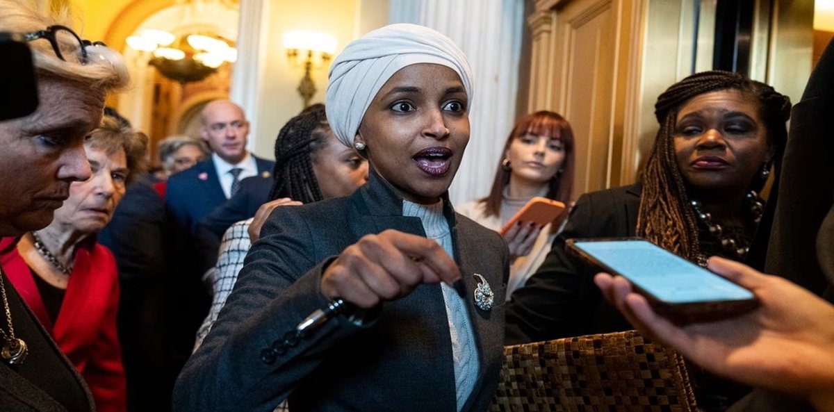 RealHickory's tweet photo. It's take out the trash in Minnesota today! Open primary, means vote out domestic terrorist Ilhan Omar! https://t.co/0UIpUuIMrW