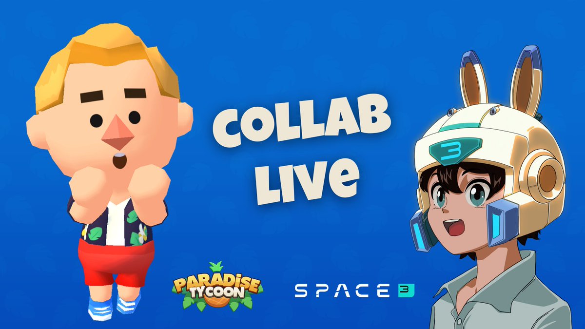 Excited to announce our collab with <a href="/Space3_gg/">Space3</a>  for an epic giveaway of their Genesis Soul NFT collection! 🧑‍🚀🌴

Tycoons, head over to our Discord for all the details on how you could be one of the lucky ones to get yours!
 
Don’t miss out!⏳