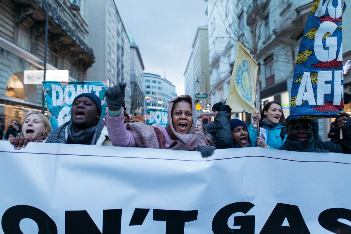 Make no mistake, the #DontGasAfrica movement is anything but demure. We're loud, proud, and unyielding in our fight for a sustainable future!