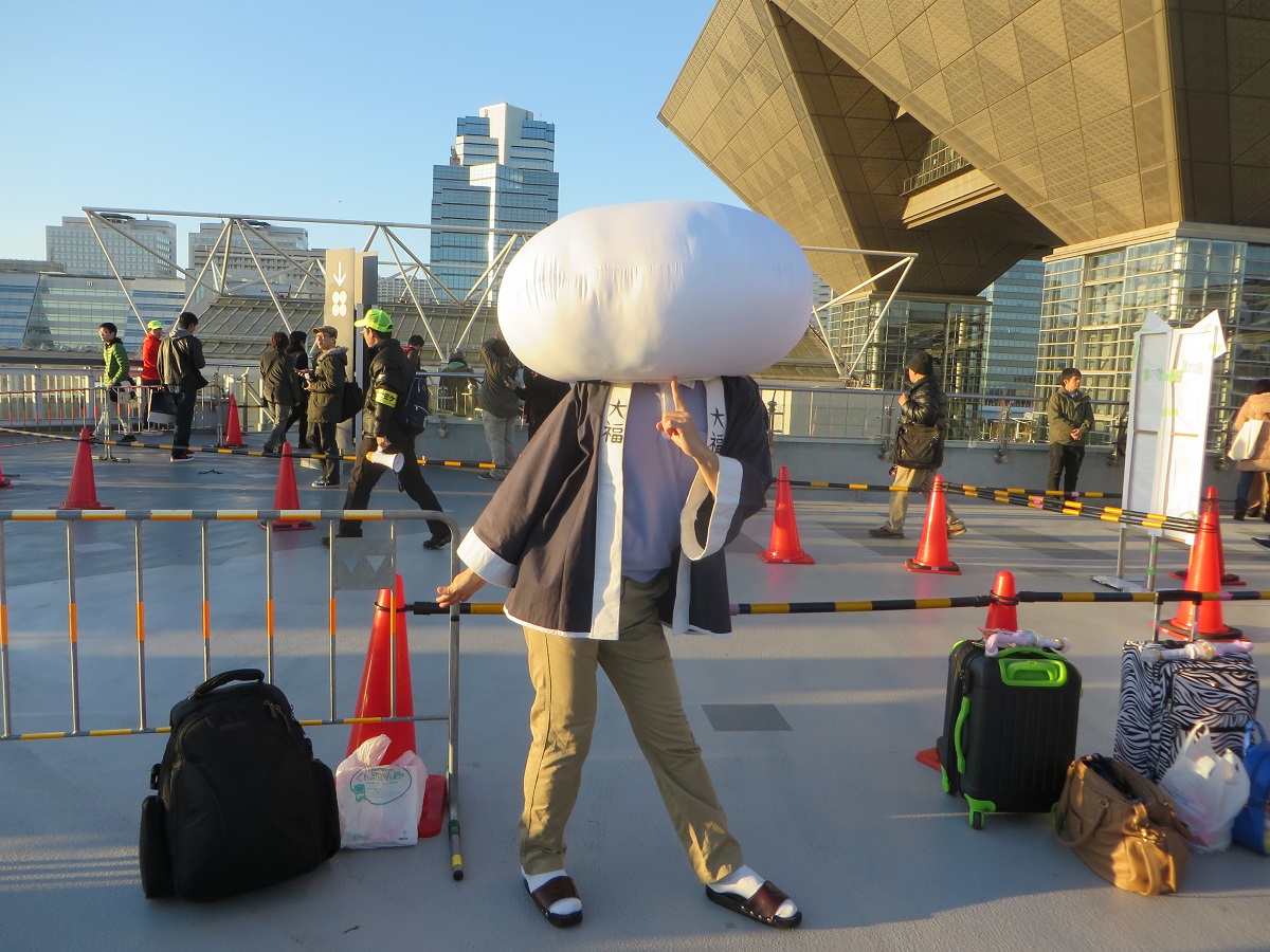 winston9022's tweet image. あったわｗ　2017年12月　#C92コスプレ　大福さんいました。　#日常　#大福さん