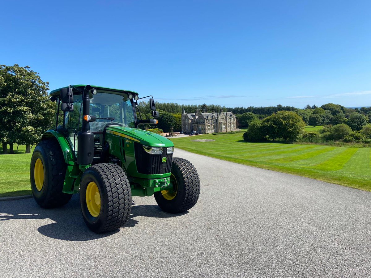 DoubleATrading's tweet photo. 🚜A couple snaps from our Northern Sales Specialist Gary!🤩

Last week Gary delivered our partners at Trump International, Scotland, their new John Deere 5100M tractor!

This 100 horsepower machine will fit in perfectly with the rest of Trump International Scotland's green and yellow fleet, as the Aberdeenshire golf links works on its second world class course!

📞 0808 196 2222
✉️ sales@doublea.co.uk
🌍 https://t.co/qjbbedFs6W
📍 Fife, Aberdeen, Glasgow