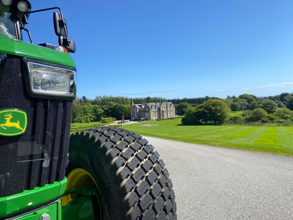 DoubleATrading's tweet photo. 🚜A couple snaps from our Northern Sales Specialist Gary!🤩

Last week Gary delivered our partners at Trump International, Scotland, their new John Deere 5100M tractor!

This 100 horsepower machine will fit in perfectly with the rest of Trump International Scotland's green and yellow fleet, as the Aberdeenshire golf links works on its second world class course!

📞 0808 196 2222
✉️ sales@doublea.co.uk
🌍 https://t.co/qjbbedFs6W
📍 Fife, Aberdeen, Glasgow