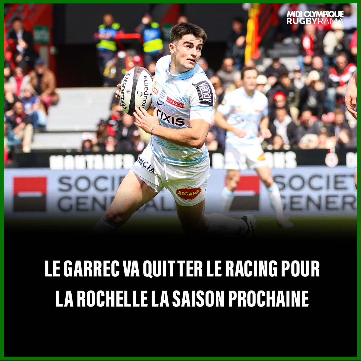 Nolann Le Garrec quittera le Racing 92 au printemps prochain. Le talentueux demi de mêlée des Bleus a dit oui à La Rochelle pour les deux prochaines saisons

Toutes les infos ici > shorturl.at/zVdcg