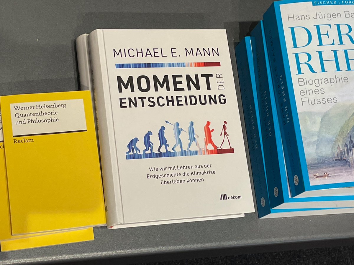 Noch bis Donnerstag (15.08.): Wahl zum Wissensbuch des Jahres 2024 - Mit dabei: Moment der Entscheidung von Michael E. Mann (unter "Überblick – das informativste Buch" nominiert).

<a href="/MichaelEMann/">Prof Michael E. Mann</a>  <a href="/TerliWetter/">Özden Terli</a> <a href="/rahmstorf/">Prof. Stefan Rahmstorf 🌏 🦣</a> 

wissenschaft.de/rezensionen/wi…