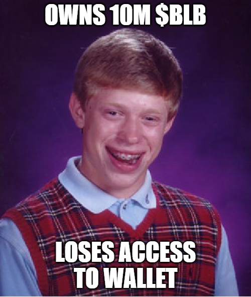 BadLuckBriancto's tweet photo. Don't be like Brian. $BLB https://t.co/fsO9h0clHG