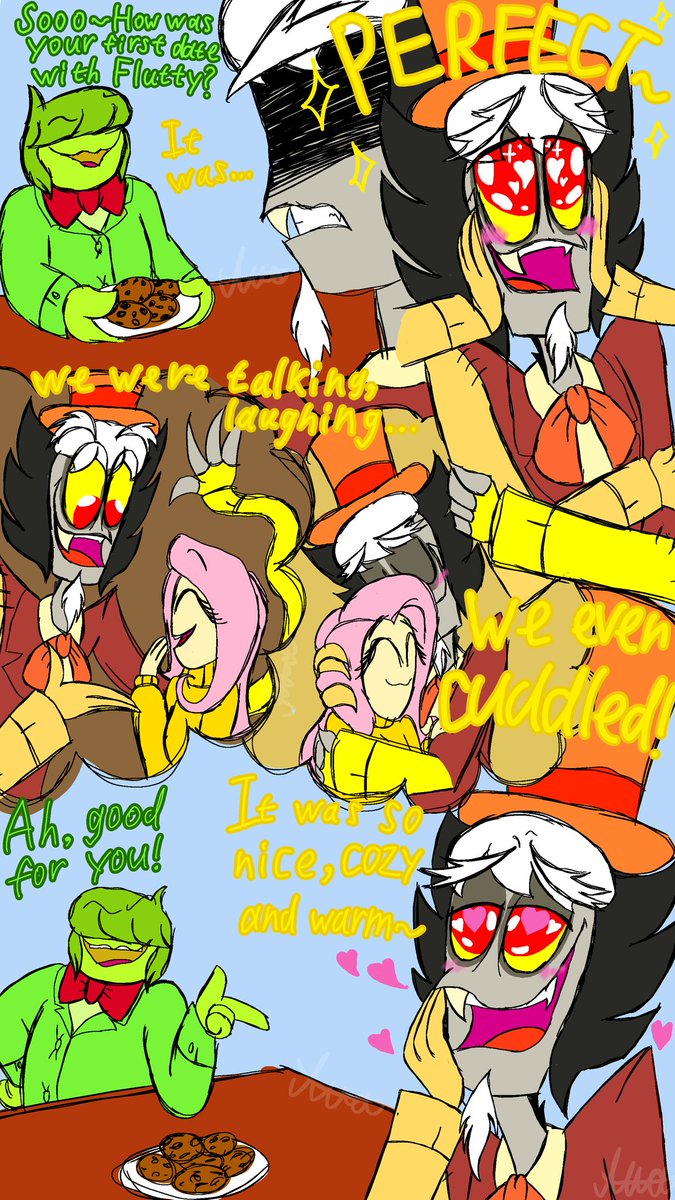 LianaTrofimenko's tweet photo. Roses and buttercups🥀
#MLP #MyLittlePony #Discord #Smooze #Fluttershy #Fluttercord https://t.co/RplHVj7zQW