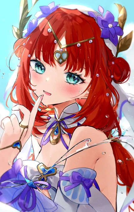新衣装かわいい #GenshinImpact #Nilou