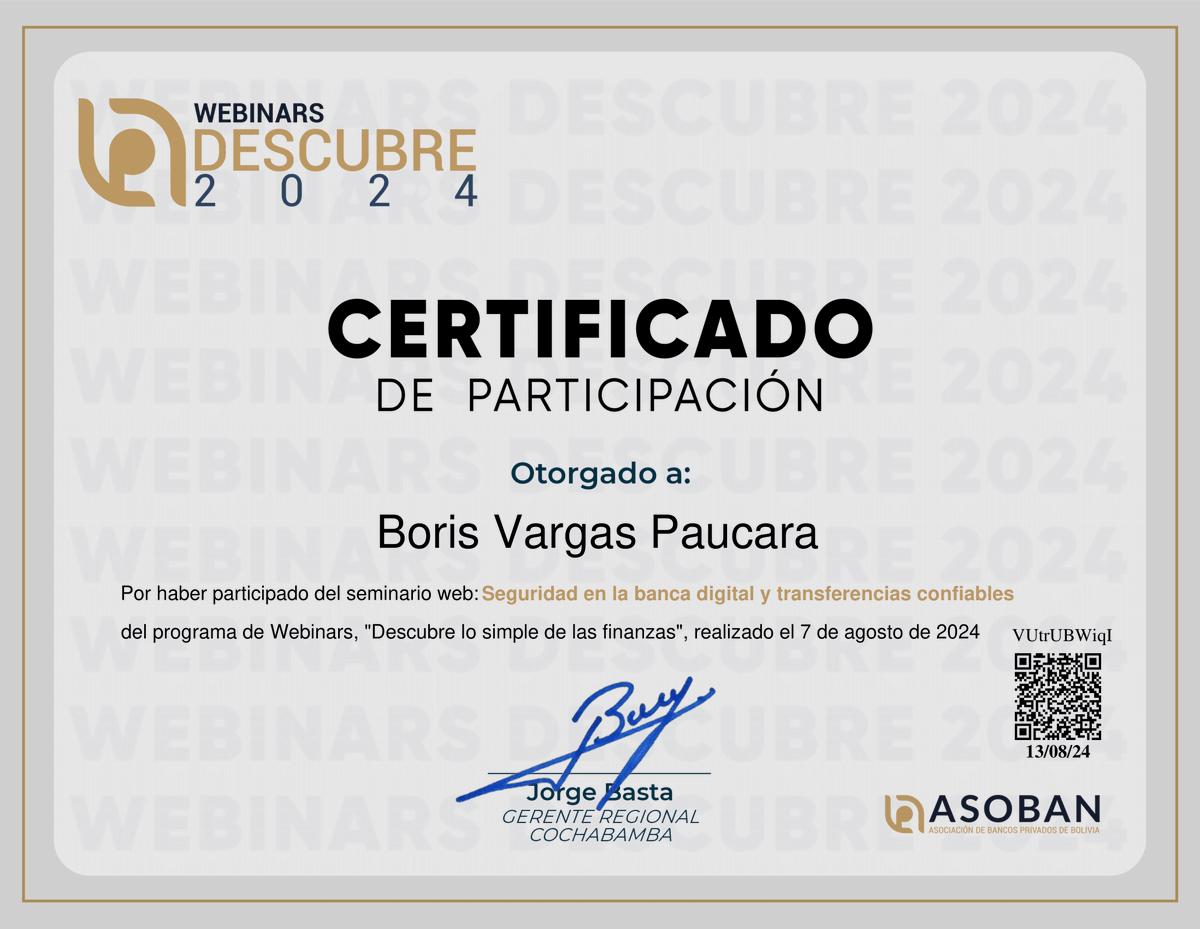 borispacex's tweet photo. @AsobanBolivia #Banca #Asoban #Webinar https://t.co/n3638jPEQK