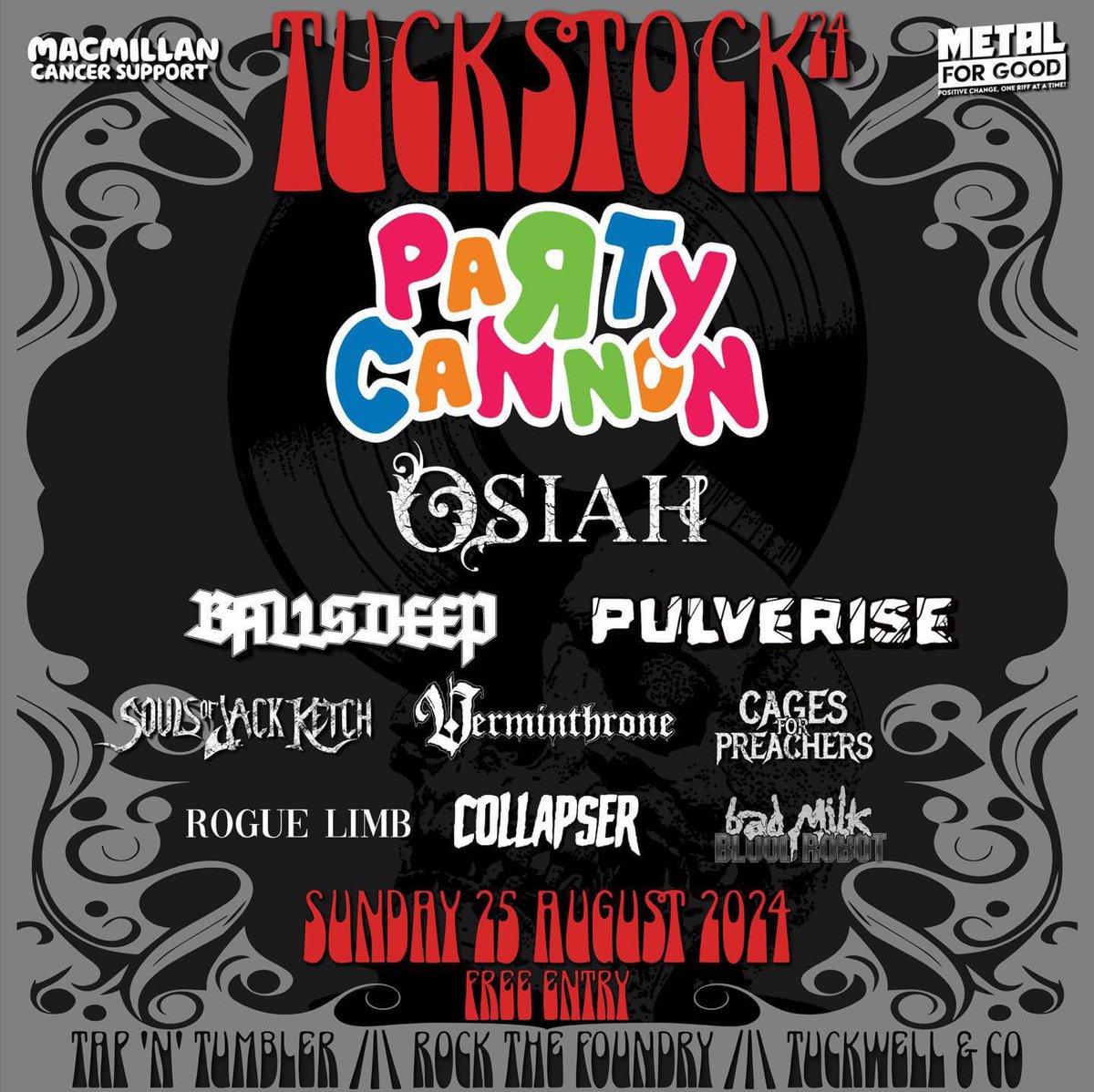 roguelimb's tweet photo. Right, let's crack on! Catch us back at the Tap on Sunday August 25 for TUCKSTOCK and this beastly line-up! This is gonna pop OFF 🔥🔥🔥
https://t.co/owrSzTpo42 https://t.co/z5jKZQJVBX