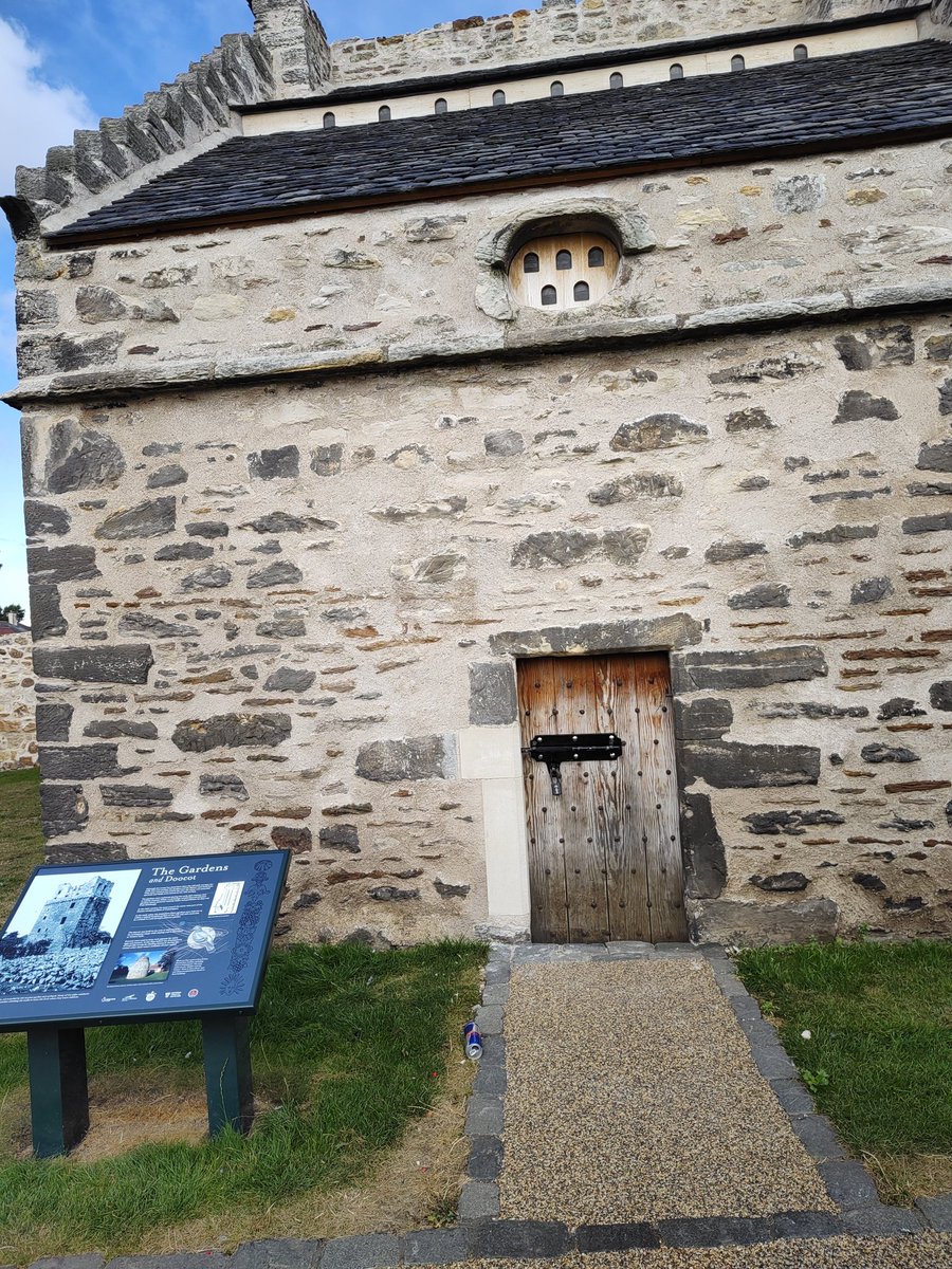 <a href="/SHBT/">Scottish Historic Buildings Trust</a> The recently restored Preston Tower Doocot in Prestonpans is looking gorgeous! 
#doocotdiaries