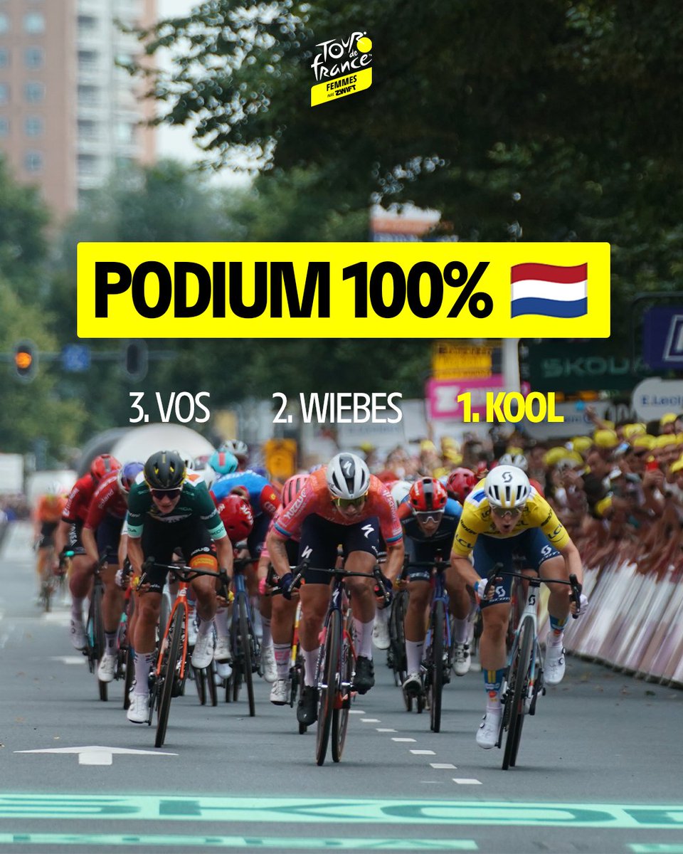 LeTourFemmes's tweet photo. 🇳🇱 It's the second 100% Dutch podium on the Tour de France Femmes avec Zwift after stage 4 of the #TDFF2023 and the victory of @Yarakastelijn
🇳🇱 C'est le deuxième podium 100% néerlandais sur le Tour de France Femmes avec @GoZwift après l'étape 4 du #TDFF2023 et la victoire de @Yarakastelijn
#TDFF2024 l #WatchTheFemmes l @TDFFRotterdam