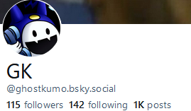 GhostKumo's tweet photo. Reminder y'all I'm also on the less awful blue social media site https://t.co/wsSTzAOBBp