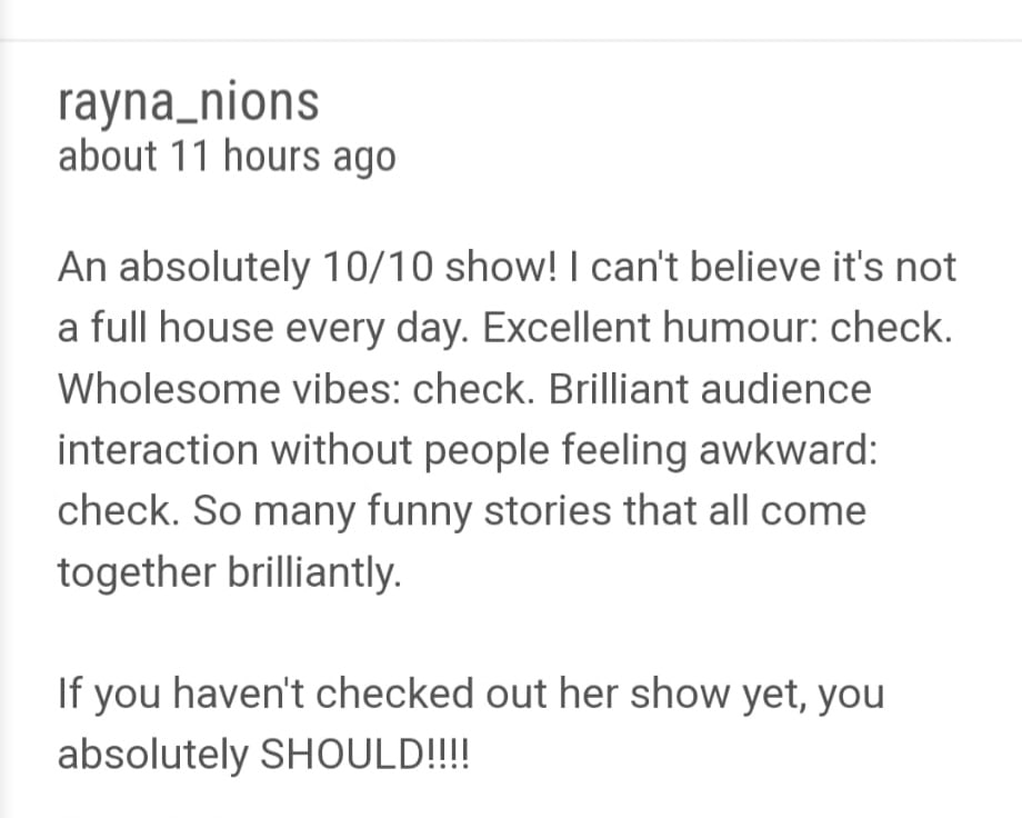 Sharon Em (@emn_sharon) on Twitter photo Lovely audience review for I Know a Guy from last night! Still running daily at 19.15 at UnoMas (ex Wed) part of <a href="/TheFreeFringe/">PBH's Free Fringe</a> come on over... Lovely audience review for I Know a Guy from last night! Still running daily at 19.15 at UnoMas (ex Wed) part of <a href="/TheFreeFringe/">PBH's Free Fringe</a> come on over...