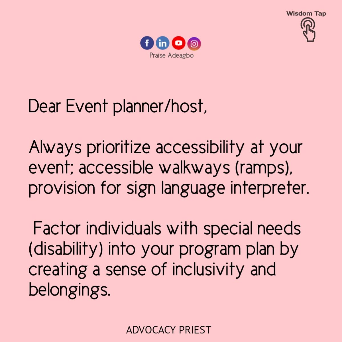 GodFinestArt's tweet image. Detailed.
#disabilityinclusion #eventplanner #conferencehost #accessibility #signlanguage