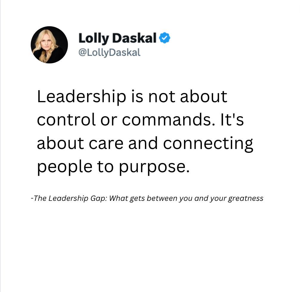 Lolly Daskal (@lollydaskal) on Twitter photo 