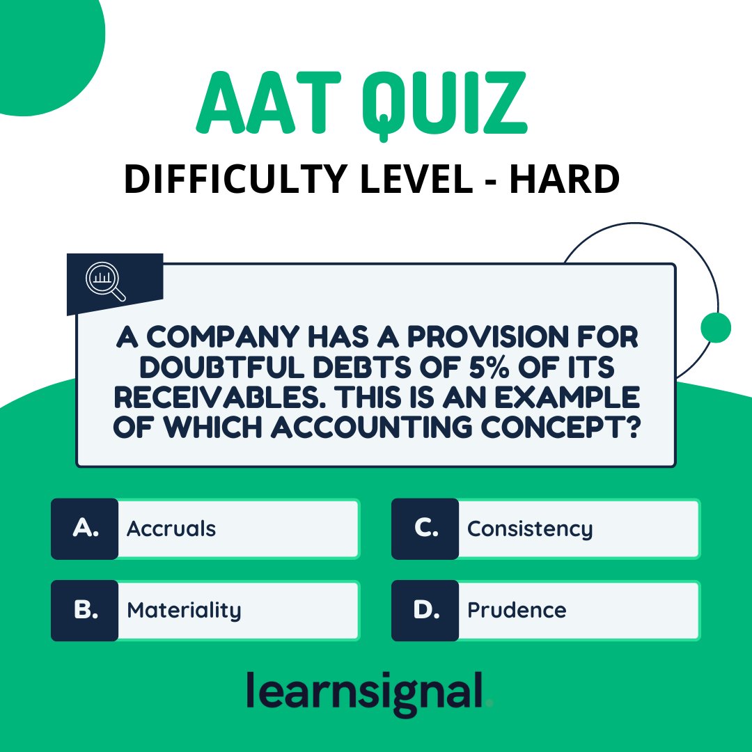 Signalgrouphq's tweet image. Think you got all three correct?  Let us know in the comments!

Check out our AAT courses - bit.ly/4fWgwfR

#AATChallenge #AATLearning #AATexams #AAT