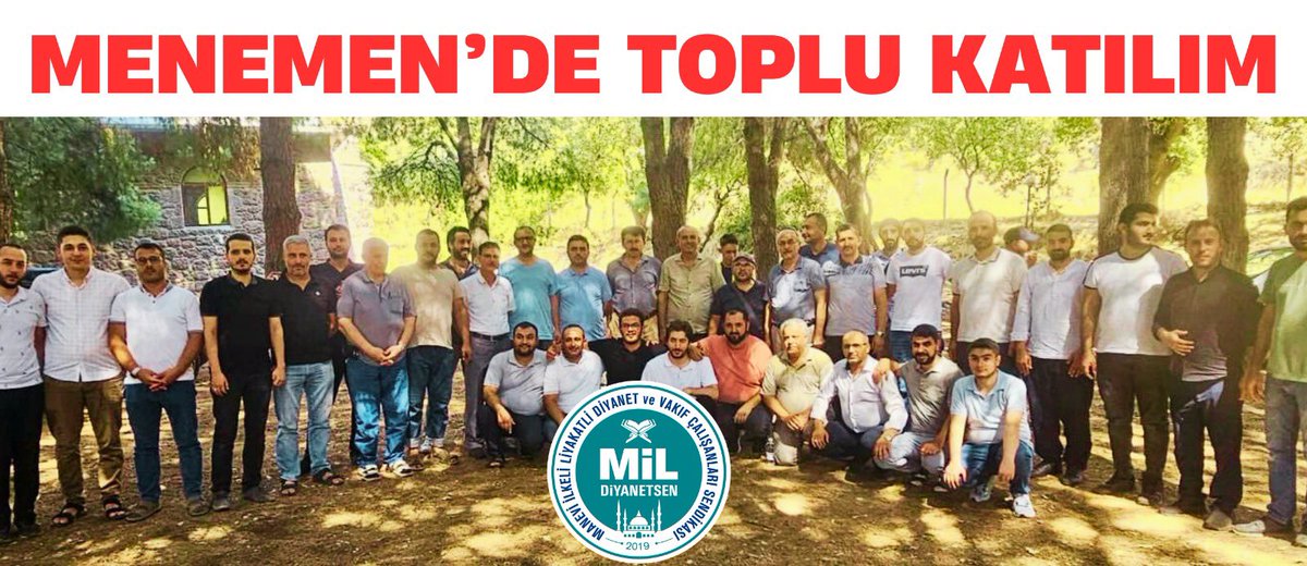 celaleddin_gul's tweet photo. İl ve ilçe müftülüklerimize çöreklenmiş, köşe başlarını tutmuş, miadını doldurmuş mafya sendikacılığı dönemi bitiriyoruz elhamdulillah. Artık Mil Diyanet Sen var. Artık Alternatif var. Artık BİZ varız. Mafya sendikacılığına son vereceğiz ve ahlaklı sendikal dönemi başlatacağız.

Dün Iğdır, bugün İzmir Menemen… Ülkemizin her bir il ve ilçesinde Malum-Sen’den istifa eden kardeşlerimiz gruplar halinde Mil Diyanet Sen saflarına katılıyorlar. Korku duvarları yıkıldı. Yıllarca oluşturdukları korku imparatorluğu yıkıldı. ‘Biz iktidarın sendikasıyız, istifa edersen seni iktidar düşmanı ilan ederiz, seni bitiririz’ şeklinde yıllarca personelimize parmak sallayan mafya sendikacılığı dönemi kapanıyor elhamdulillah. 

Başkanlığımızın her kademesinde görev yapan kardeşlerime sesleniyorum:
Korkmayın, çekinmeyin! Sen korktukça onlar seni daha fazla ezecek ve daha fazla sömürecek. Korkma kardeşim. Gel sen de Mil Diyanet Sen’e destek ol. Hep beraber müftülüklerimize çöreklenen bu yapıya son verelim. 

Menemen’de din görevlilerimizden sonra ilçe müftülüğü daire personelinin de tamamının sendikamıza toplu katılımıyla birlikte yetki Mil Diyanet Sen’e geçti. Bizleri tercih eden tüm kardeşlerimize teşekkür ediyoruz.

Celaleddin Gül
Genel Başkan
#diyanet #milsen #izmir #menemen
