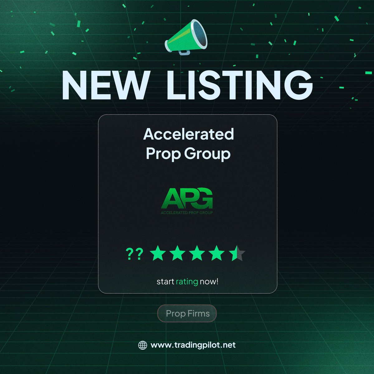 We would like to thank all of our traders for all your support &amp; trust! This is all thanks to you. 

Thank you <a href="/TheTradingPilot/">Trading Pilot</a> for the listing &amp; support!

#acceleratedpropgroup