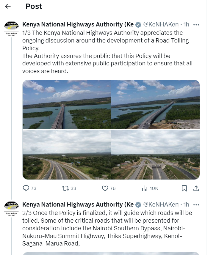 "Apologies, but existing roads should not be converted into toll roads under any circumstances. As a publicly funded highway authority, your responsibility is to serve the public's best interests, not to prioritize the profit-driven motives of the private sector."
