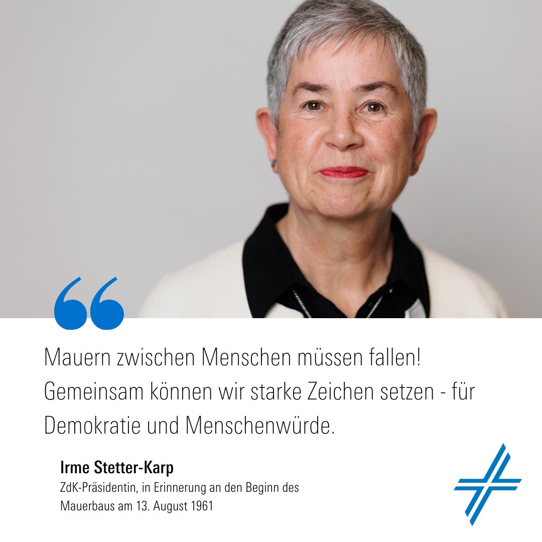 Heute vor 63 Jahren begann der #Mauerbau in Deutschland. Wie gut, dass diese #Mauer 1989 fiel!