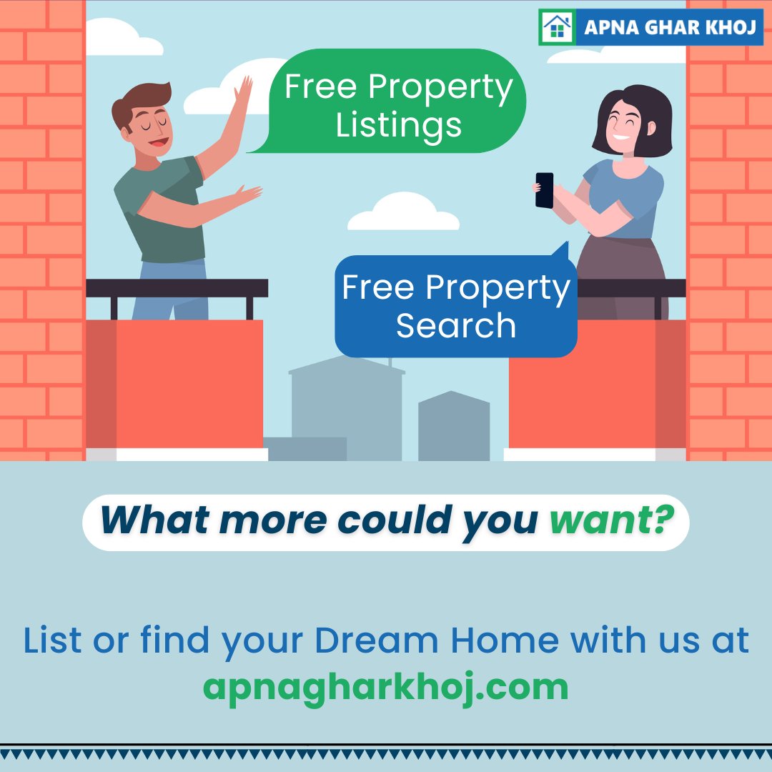 apna_ghar_khoj's tweet image. Discover your perfect home at zero cost! Browse, list, and find your dream property with ease at apnagharkhoj.com.🏡
.
.
.
#AffordableHomes #BudgetHomes #DreamHome #HomeSearch #ApnaGharKhoj