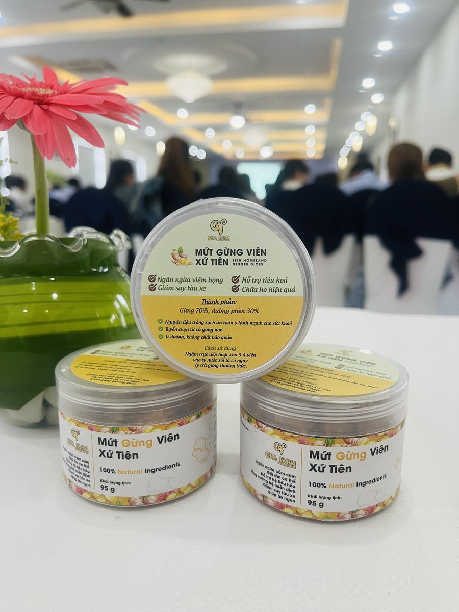 lienketphat's tweet photo. Thêm thành viên mới gia nhập Liên Kết Phát:
❤❤Mứt gừng viên Xứ Tiên❤❤
📌Công dụng: ngăn ngừa cảm cúm, hỗ trợ tiêu hóa, giảm say tàu xe...
📌Dùng trực tiếp hoặc pha với nước nóng !
📌Sản phẩm của QNA FARM!
🎁40K/HỘP 95G https://t.co/wvZEYKiDWv