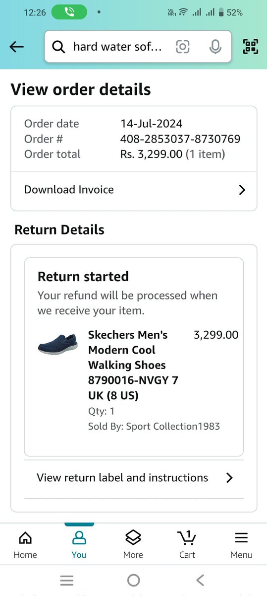 NiveenARamani's tweet image. @amazonIN I bought Skechers shoe but didn't liked the fit so returned it but I haven't gt the refund. Now cstmr care is saying I sent a wrong item so they can't issue the refund #amazoncheater #cheaterexposed #thief