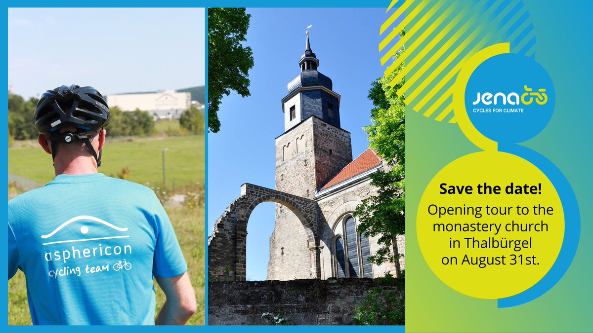 asphericon GmbH (@asphericongmbh) on Twitter photo Join <a href="/STADTRADELN/">STADTRADELN</a> #Jena 2024! Ride with us Aug 30-Sept 19 for a greener future! Kickoff with our 13 km tour to Thalbürgel on Aug 31. Every km counts - whether you're commuting or enjoying a ride. Let's aim for the top spot in Thuringia! stadtradeln.de/jena 🚴♀️💚#CityCycling Join <a href="/STADTRADELN/">STADTRADELN</a> #Jena 2024! Ride with us Aug 30-Sept 19 for a greener future! Kickoff with our 13 km tour to Thalbürgel on Aug 31. Every km counts - whether you're commuting or enjoying a ride. Let's aim for the top spot in Thuringia! stadtradeln.de/jena 🚴♀️💚#CityCycling