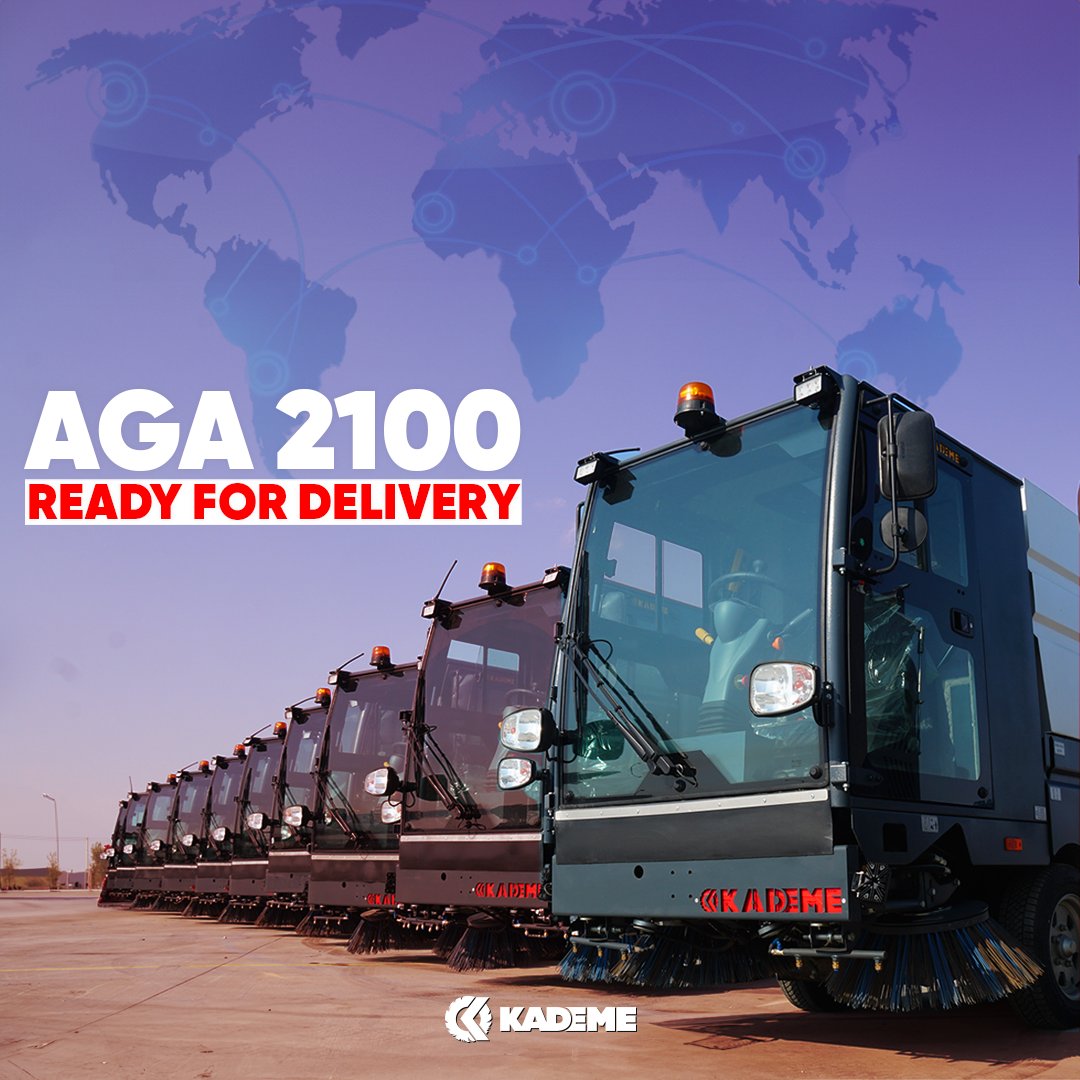 kademeatik's tweet photo. AGA2100 compact road sweepers are ready for delivery.

You can visit our website to create a request.
https://t.co/VZ6Y7PxtHS

#Kademe #RoadSweeper #SweeperTruck #CompactSweeper https://t.co/twwYbc976X