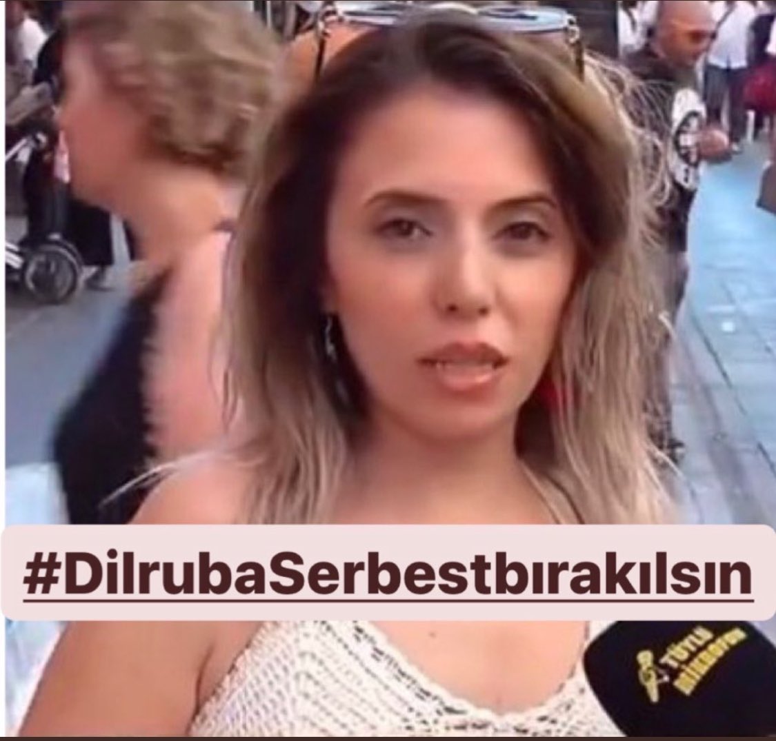 Susma sustukça sıra sana gelecek #DilrubaSerbesBırakılsın