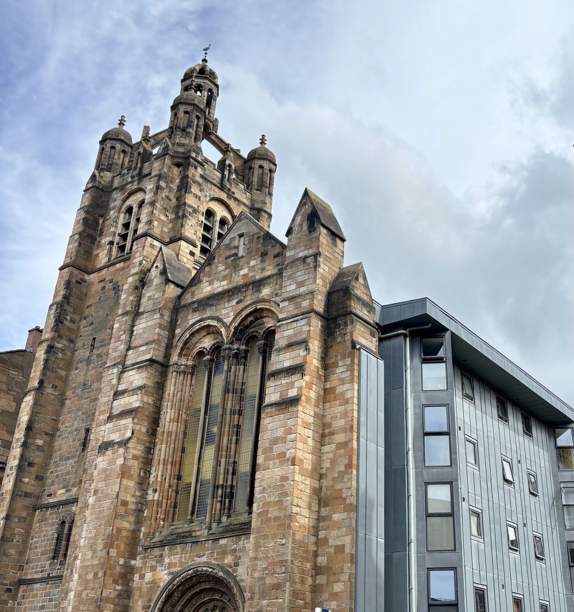 tours_talk's tweet image. Passed by there yesterday and it&apos;s looking great (now decoupled from the car showroom!). The MacKissack Strathbungo Church looks good as well and #retrofirst @AilsaBoyd