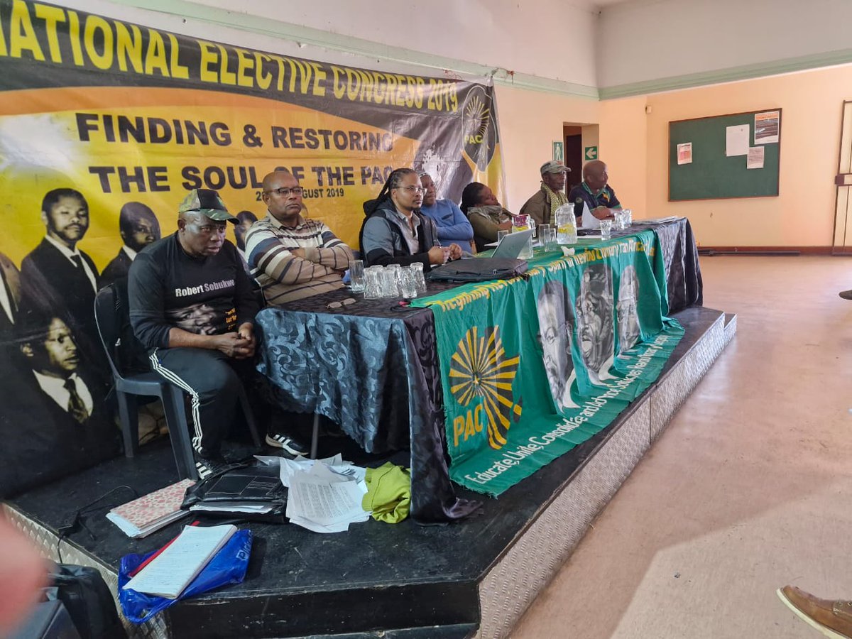 pac_revolution's tweet photo. ‼️ The PAC REJECTS THE GNU AND PARTICIPATION OF MR NYHONTSO TO IT UNDER THE NAME OF PAC ‼️

 The Revolutionary PAC of Azania met in Soweto, Johannesburg on 09-10 August 2024 and took decisive decisions about the party of Land and Revolution https://t.co/C9kGaPDAj7
