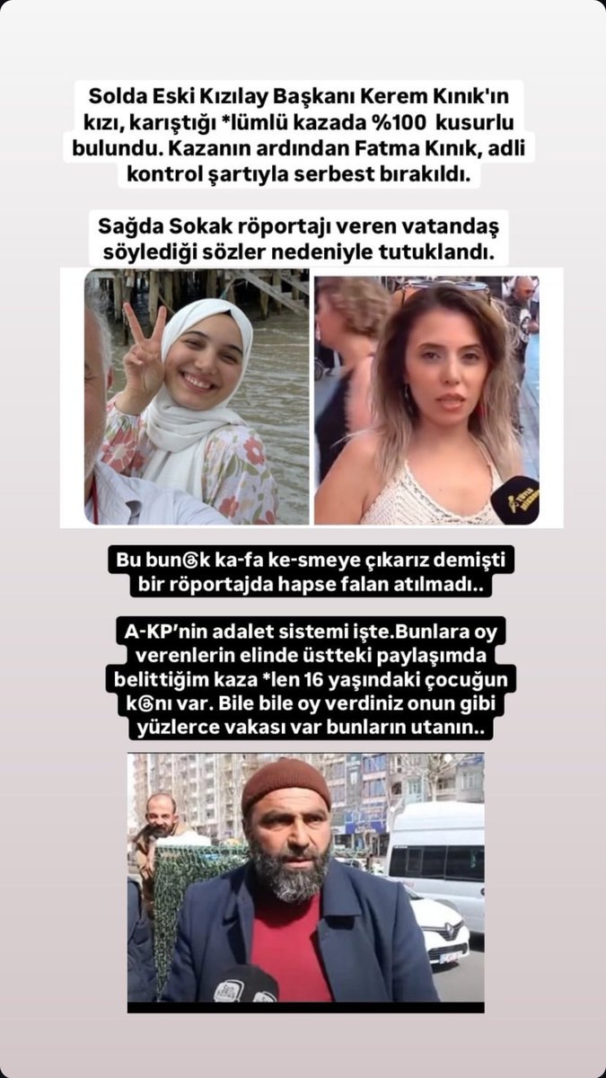 Katiller elini kolunu sallayarak gezerken fikrini beyan eden neden içerde #DilrubaSerbesBırakılsın