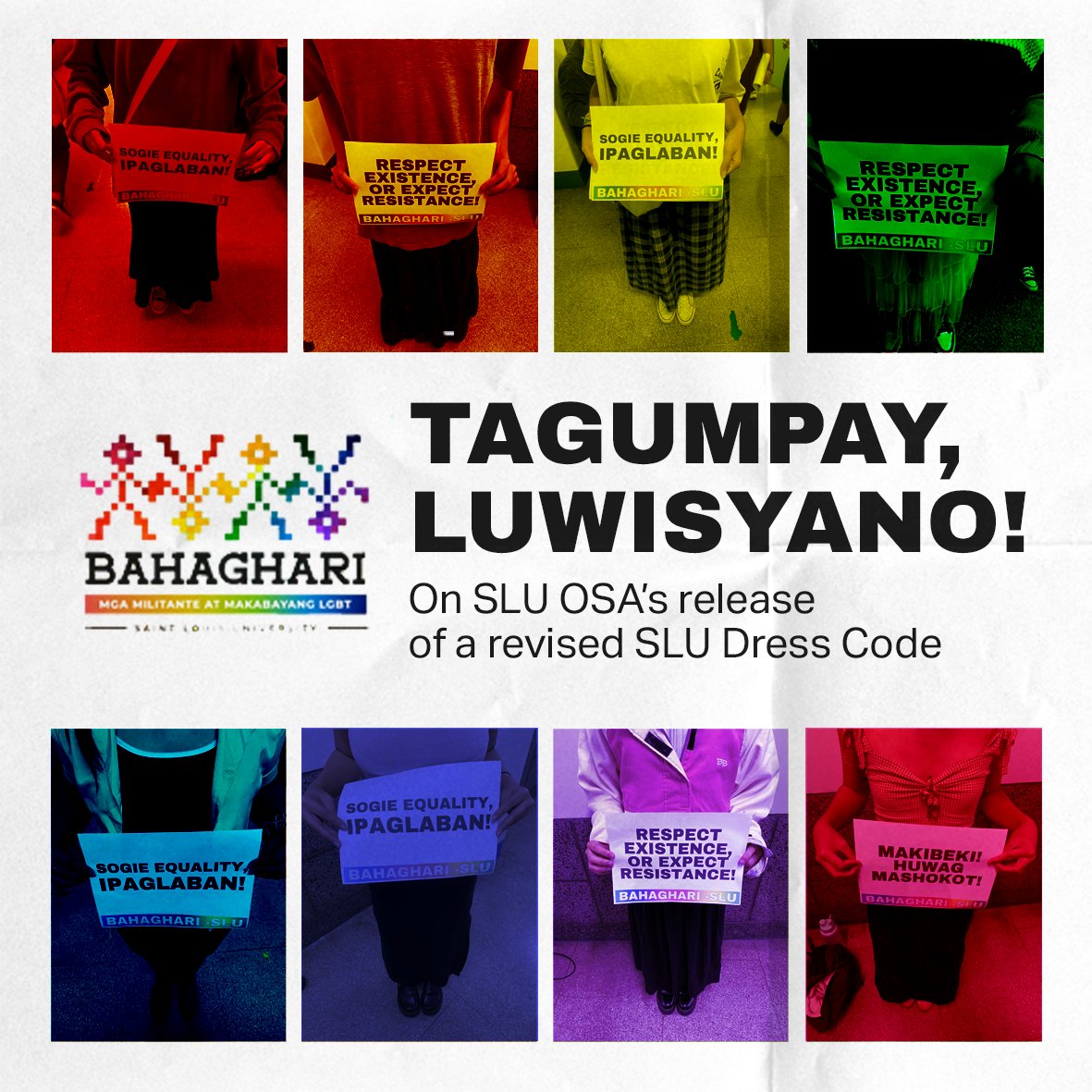 Bahaghari SLU Chapter tweet media