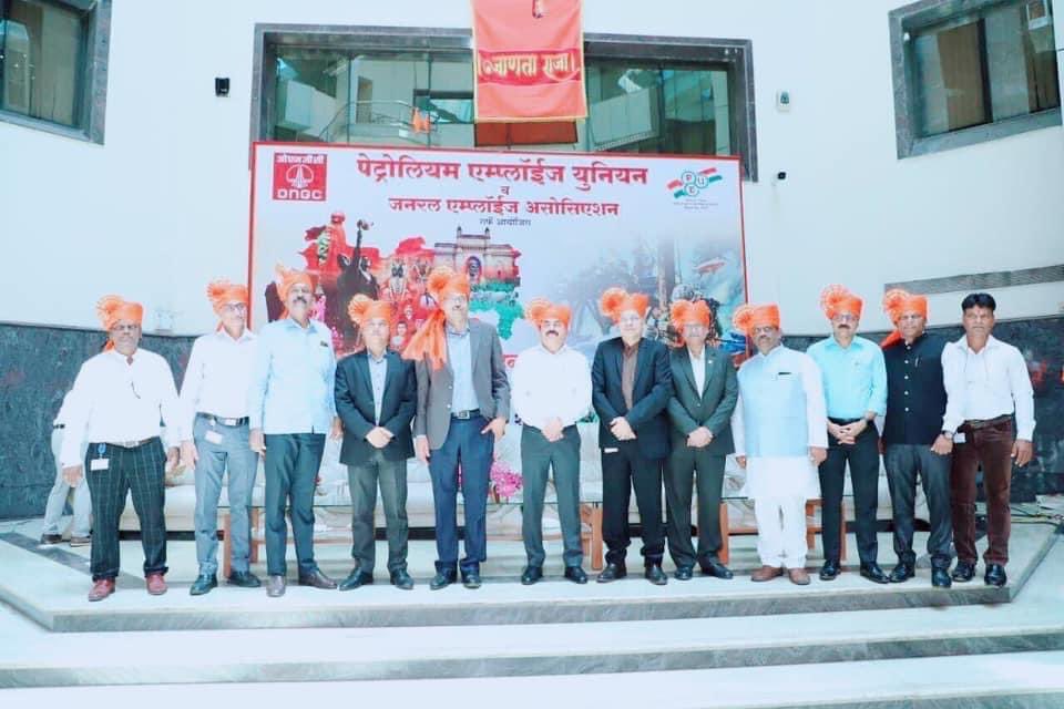 Celebration of Maharashtra Diwas &amp; International Workers' Day on 1st May 2024 at ONGC - Dharavi, Mumbai . Jai Hind 🇮🇳