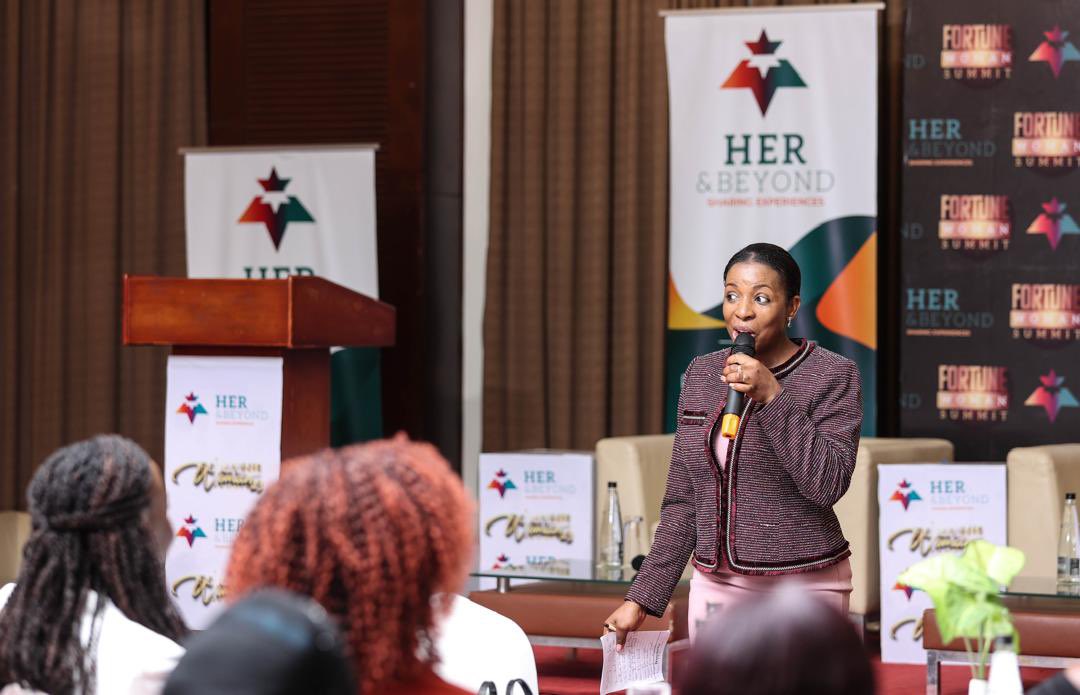 her_beyond's tweet photo. “Last year, I learnt about the #FortuneWomanSummit from Dr. @RuthBiyinzika TikTok. I love her content and so I follow her. The message in her speech made me realize that I was comfortably playing small in my business, (just like so many other women) and yet I had potential https://t.co/FIM933iNF3