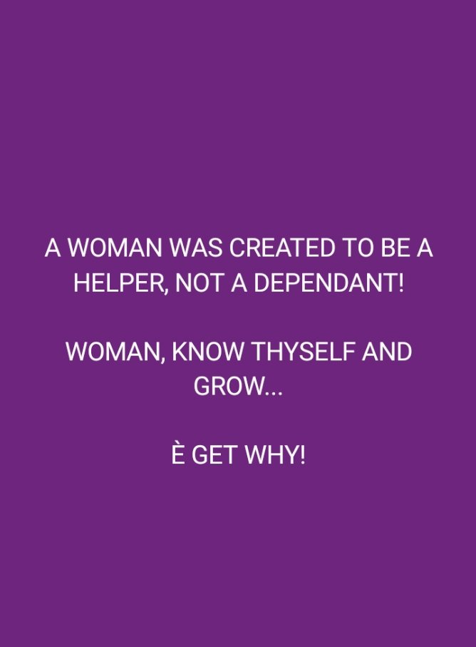 Blessfield1's tweet photo. Stop making excuses for yourself. 
Take responsibility and grow.
No man wants a liability around him. Be an asset and people will hunt you for good. https://t.co/DS3b4VUkn6