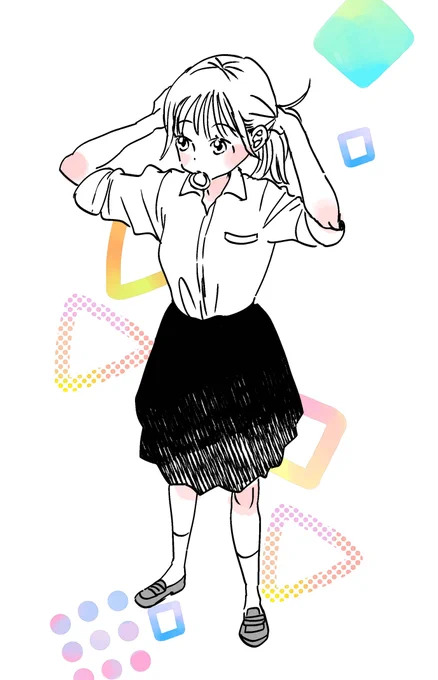 ブラシ試したかったrkgk