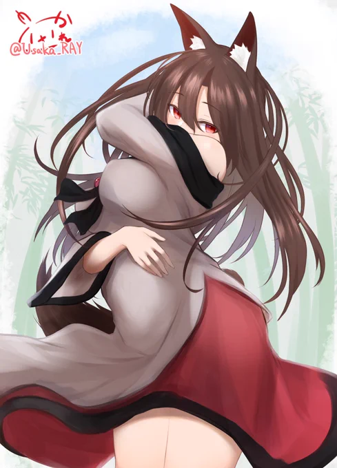 突然綺麗めな影狼さんを再掲するか…… 