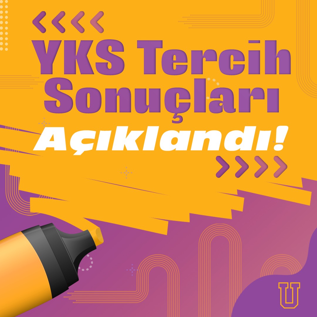 YKS tercih sonuçları açıklandı! 
 
Hayallerindeki üniversiteye yerleşen tüm Uğurlu öğrencilerimizi ve onlara bu süreçte yol gösteren tüm öğretmenlerimizi tebrik ederiz. Adaylar, sonuçları sonuc.osym.gov.tr web sitesi adresinden öğrenebilirler.
 
#UğurKazandırır #YKS2024