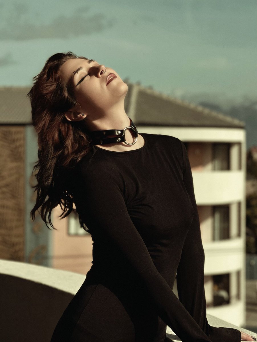 Making a fashion statement or add to your kink wear. Our collar chocker won’t disappoint. 
@Kajira_xx 

#handmade #kink #chocker #fashion #CapeTown