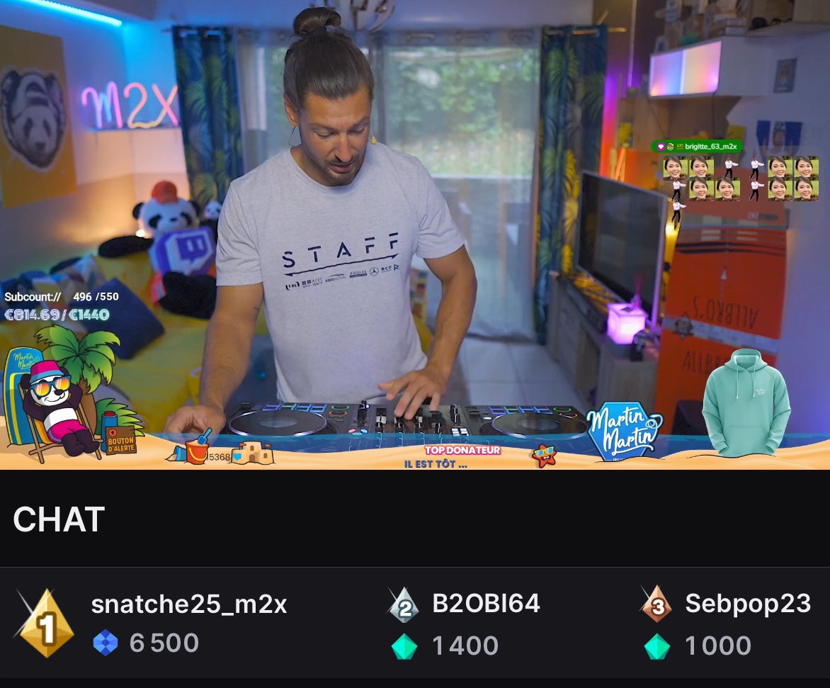 Docsniper_60's tweet image. En live avec @MartinMartinM2x venez le rejoindre sur Twitch pour donner de la force ! Good Vibes assuré 👌