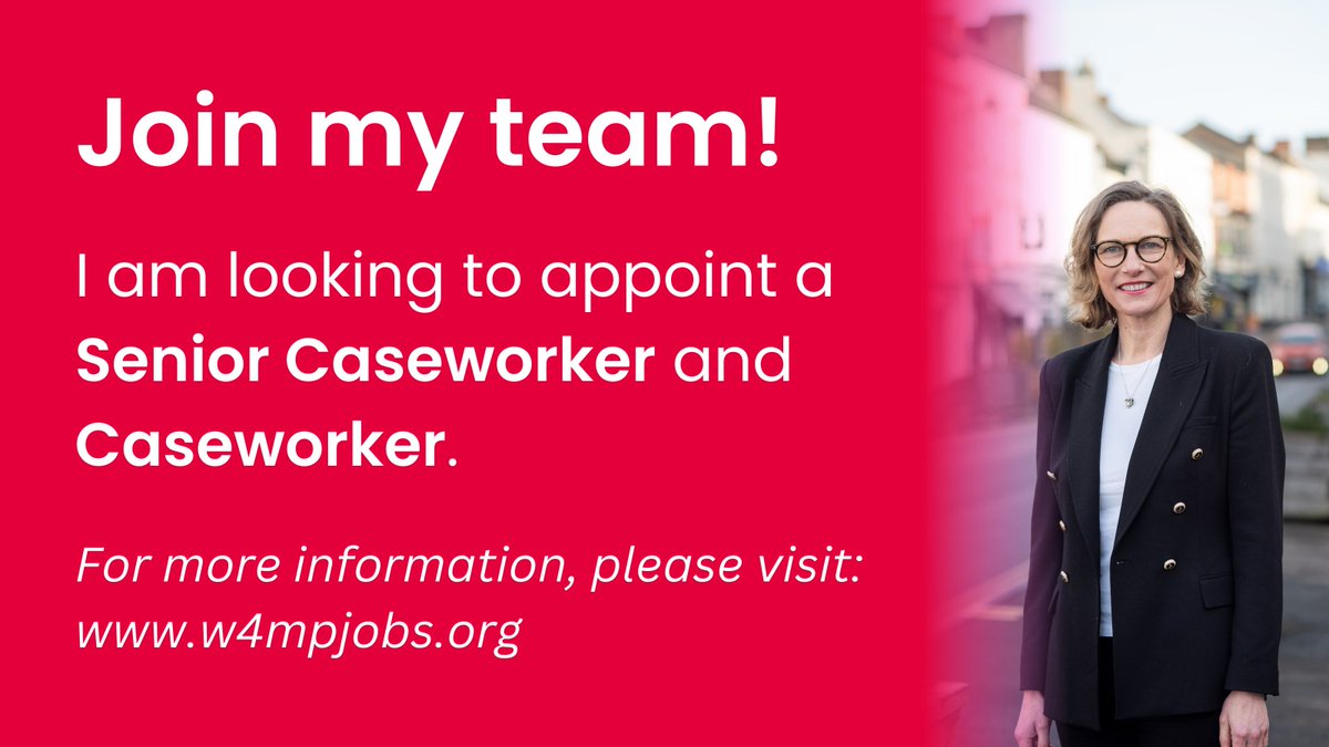 I am hiring! 📣 I am looking to appoint a Senior Caseworker and Caseworker. 

📍Monmouthshire 

For more information, please visit: w4mpjobs.org/JobDetails.asp…