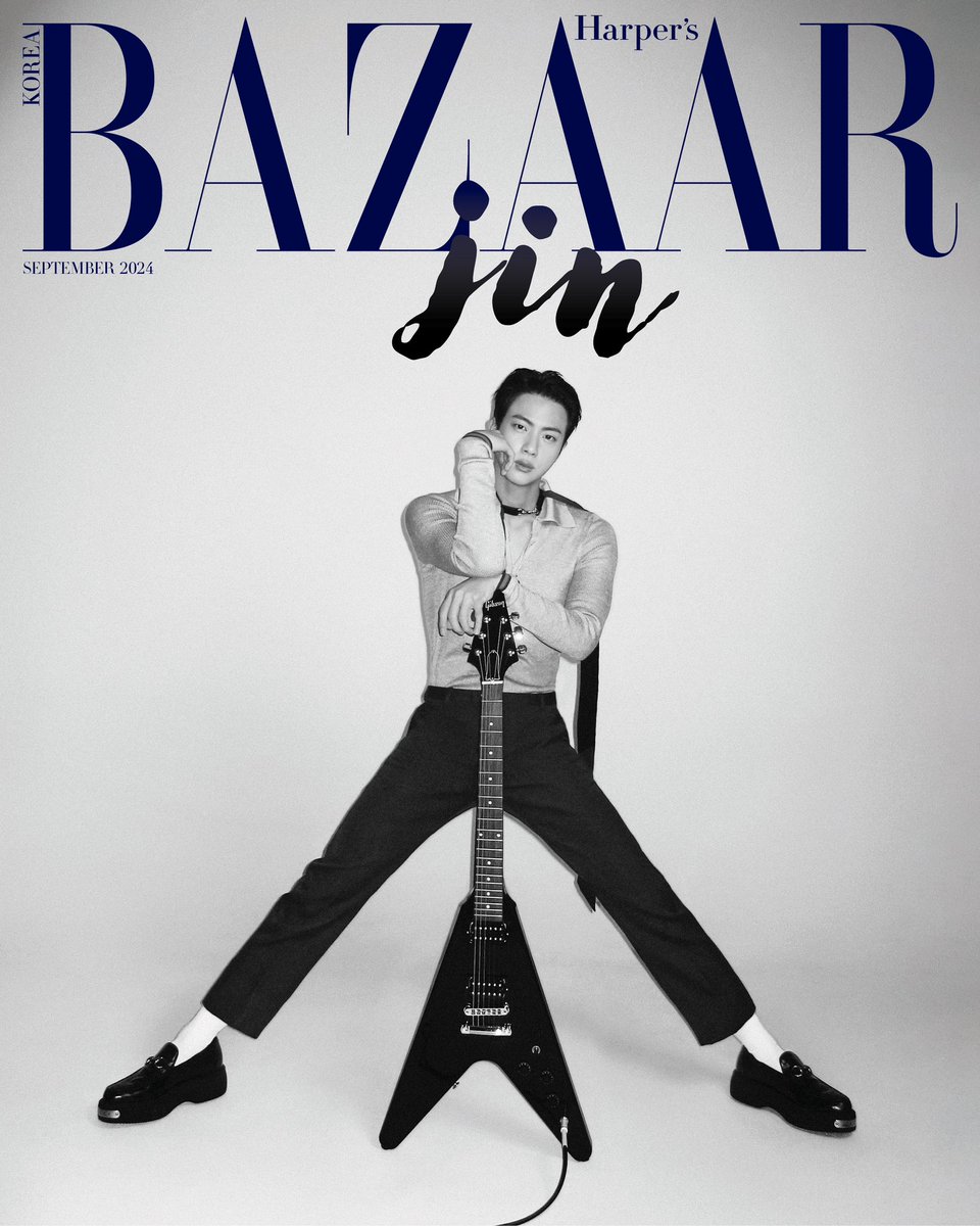 seokjin_th's tweet image. Bazaar Korean #SeptemberIssue (1) #CoverStory @bazaarkorea

จิน แห่ง @BTS_twt พูดถึงความสุขในฐานะโกลบอลแอมบาสเดอร์ของ @gucci และแผนงานโซโล่ที่บอกเล่าเรื่องราวของตน

#Rock จินกับภาพลักษณ์ใหม่

JIN FOR BAZAAR KOREA 
#JinxHarpersBazaar 
#JinxGucci