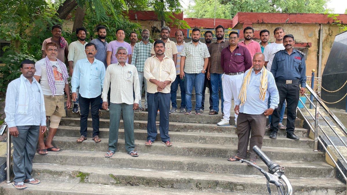 Pledge taken at BSC Jammikunta during the part of "Nash mukti Bharat Abhiyan" <a href="/FKarimnagar/">FCI_DO_Karimnagar</a>  <a href="/FSD_Mancherial/">FSD,Mancherial</a> <a href="/FCI_Peddapalli/">FCI_FSD_Peddapalli</a>